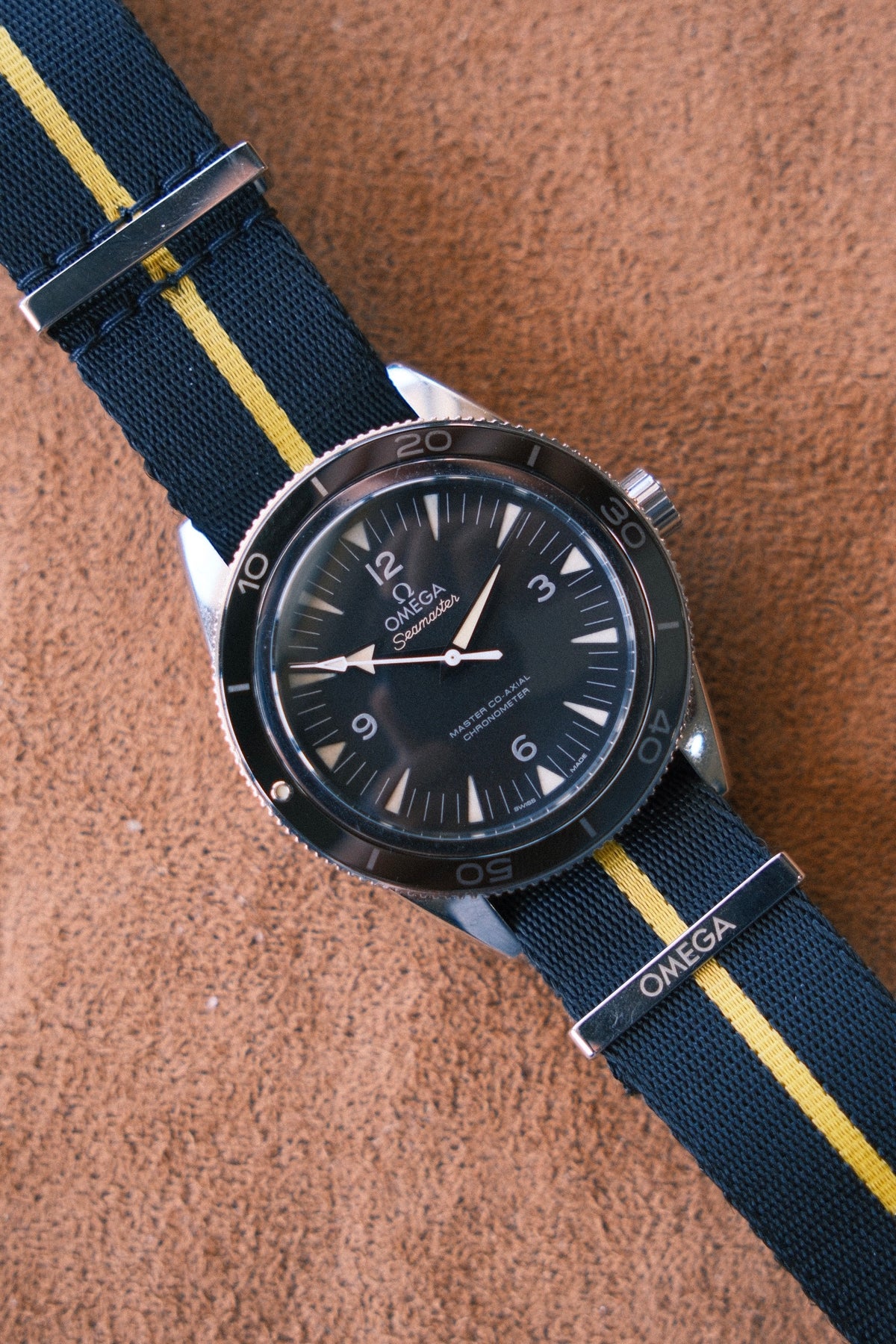Omega Seamaster 300 Black Dial on Bracelet