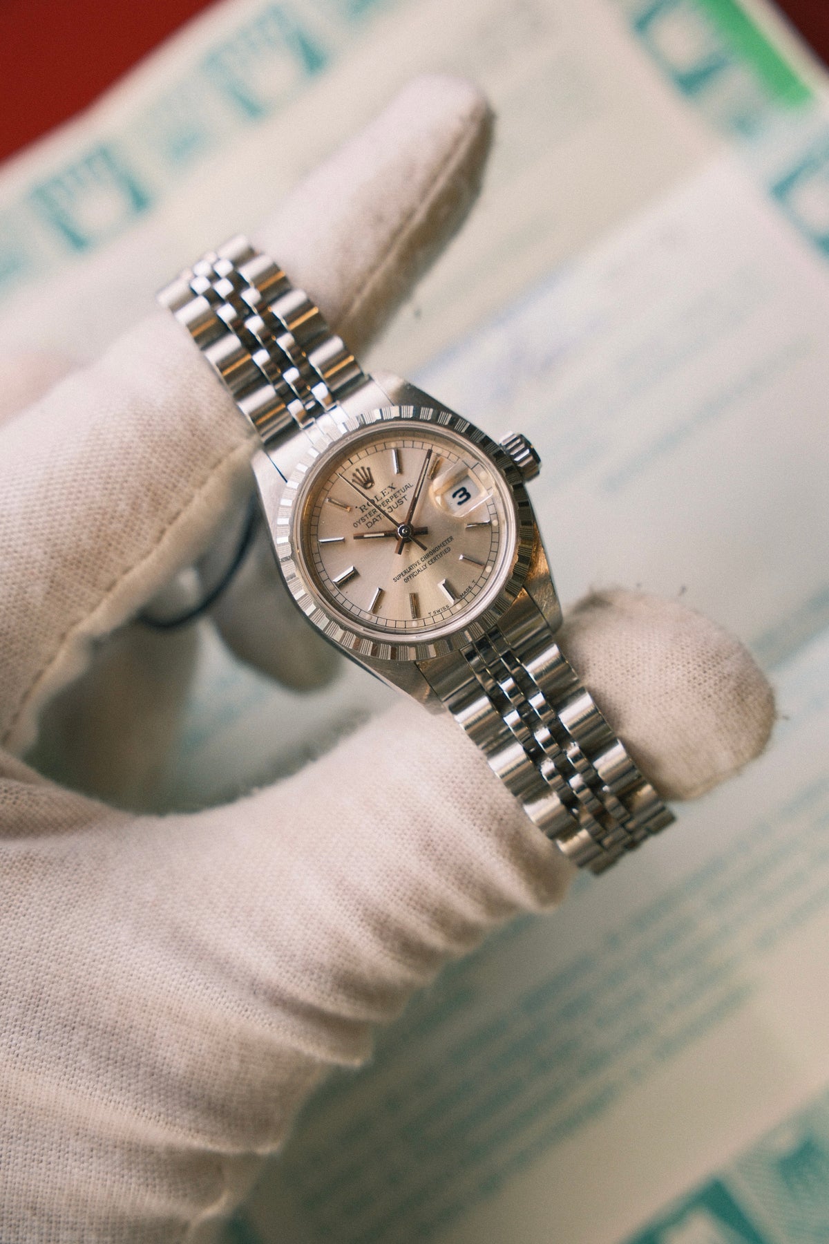 Rolex 1993 Datejust 26mm Silver Dial on Jubilee