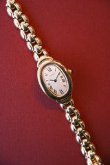Cartier 90's Baigniore Cream Dial on Original Gold