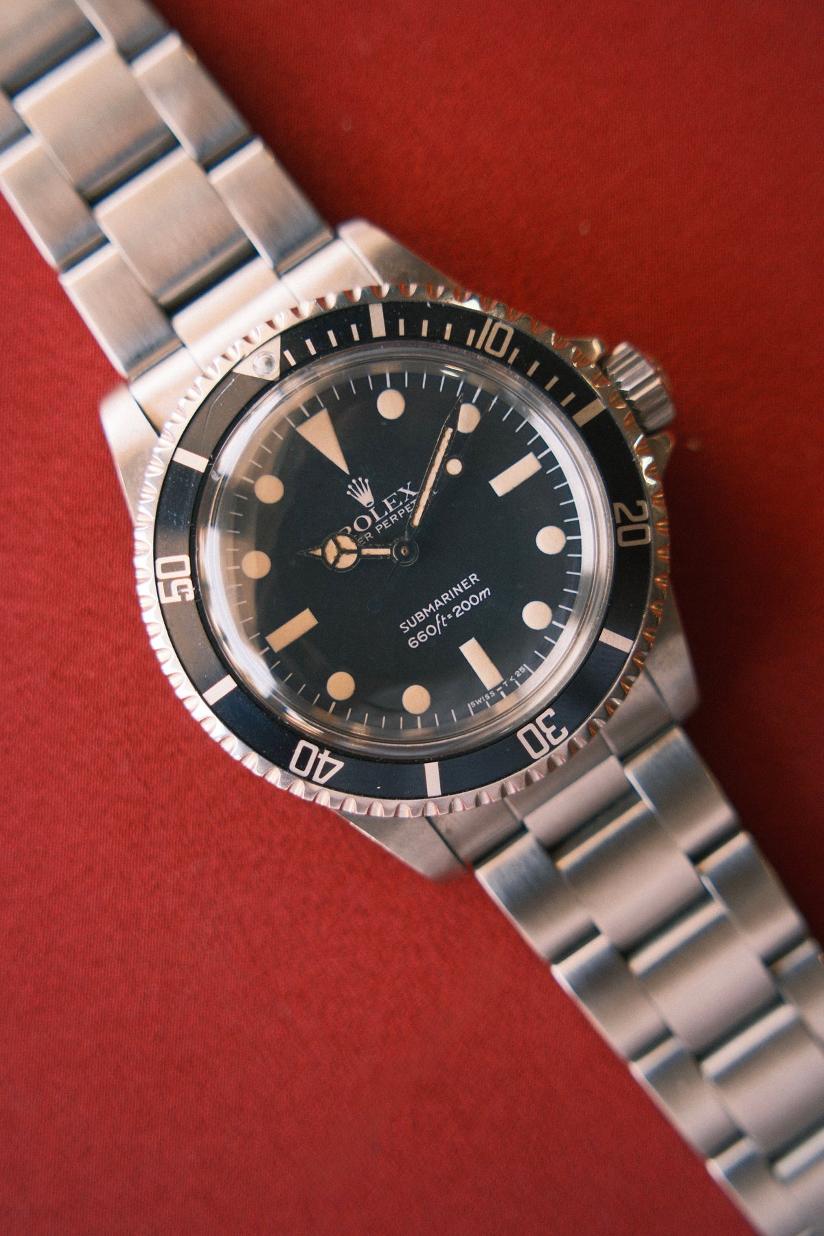 Rolex 1982 Submariner "Maxi Dial" Maxi Dial Dial on Oyster Bracelet
