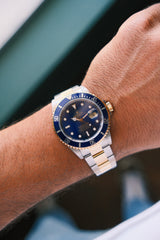 Rolex 1999 Submariner “Bluesy” Blue Dial on Oyster