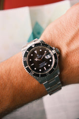 Rolex Submariner Black Dial on Oyster