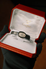 Cartier 2000’s Baingoire 18k Cream white Dial on