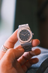 Audemars Piguet Royal Oak “Mid Size” Black Dial on Bracelet