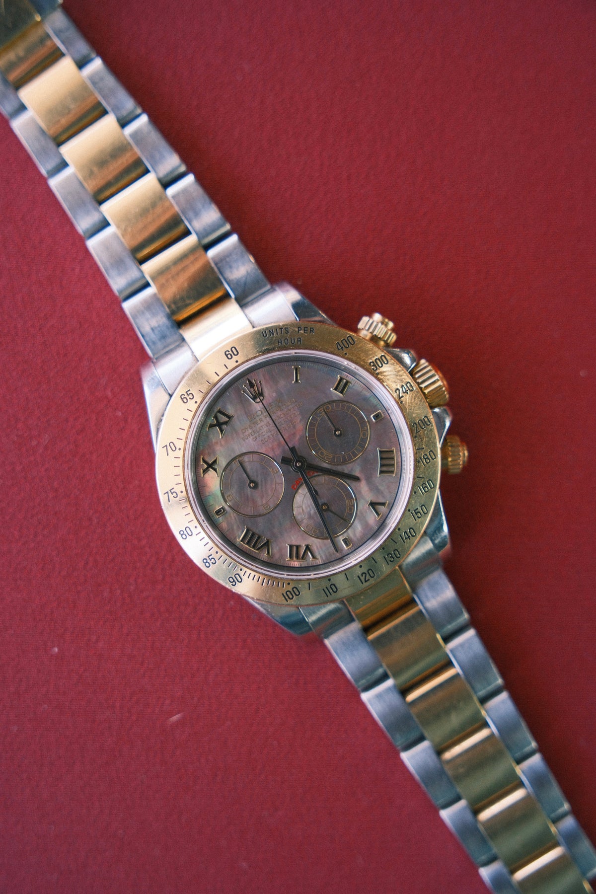 Rolex Daytona Mother Of Pearl Dial on Oyster