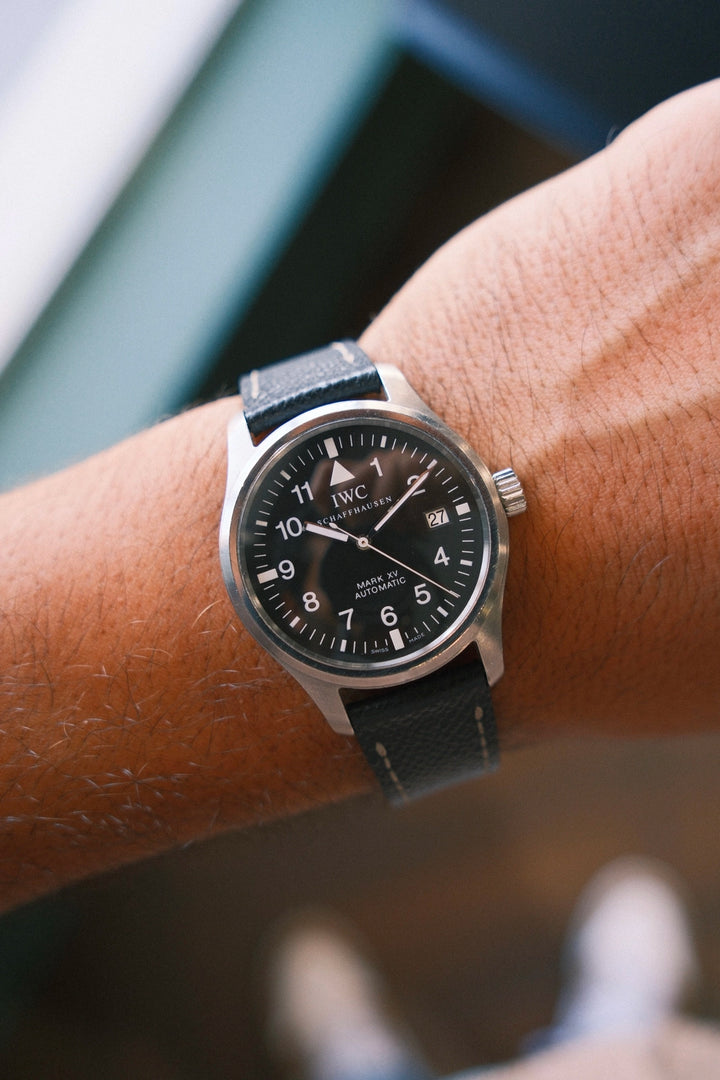 IWC Mark XV Black Dial on Original Leather