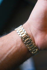 Rolex 1979 Italian Day-Date Oysterquartz Black stick Dial on Bracelet