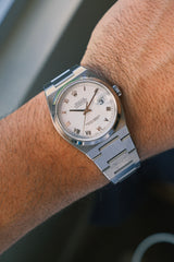 Rolex 2000 Oysterquartz White Roman Dial on Bracelet