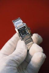 Cartier Tank Francaise Black Dial on