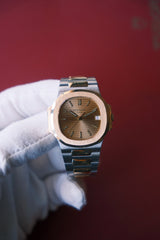 Patek Philippe 1991 Nautilus Champagne Dial on Bracelet