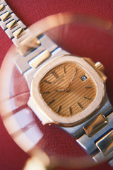Patek Philippe 1981 Nautilus Champgne Dial on Bracelet