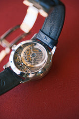 Glashütte Original PanoMaticLunar Blue Dial on Leather