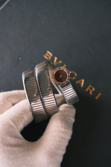 Bvlgari Tubogas Black Dial on