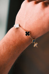 Van Cleef & Arpels Alhambra 5 Motif Bracelet