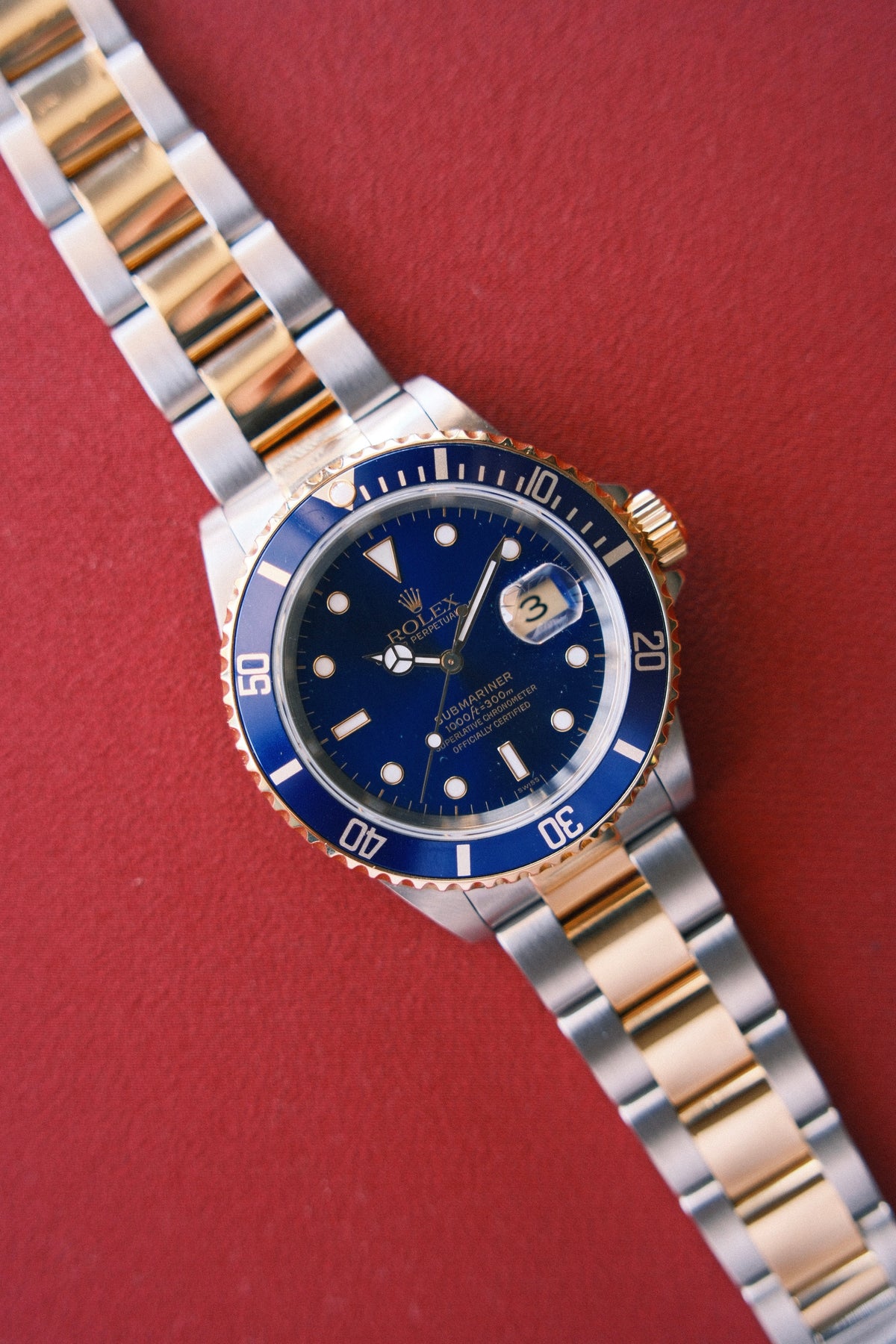 Rolex 1999 Submariner “Bluesy” Blue Dial on Oyster