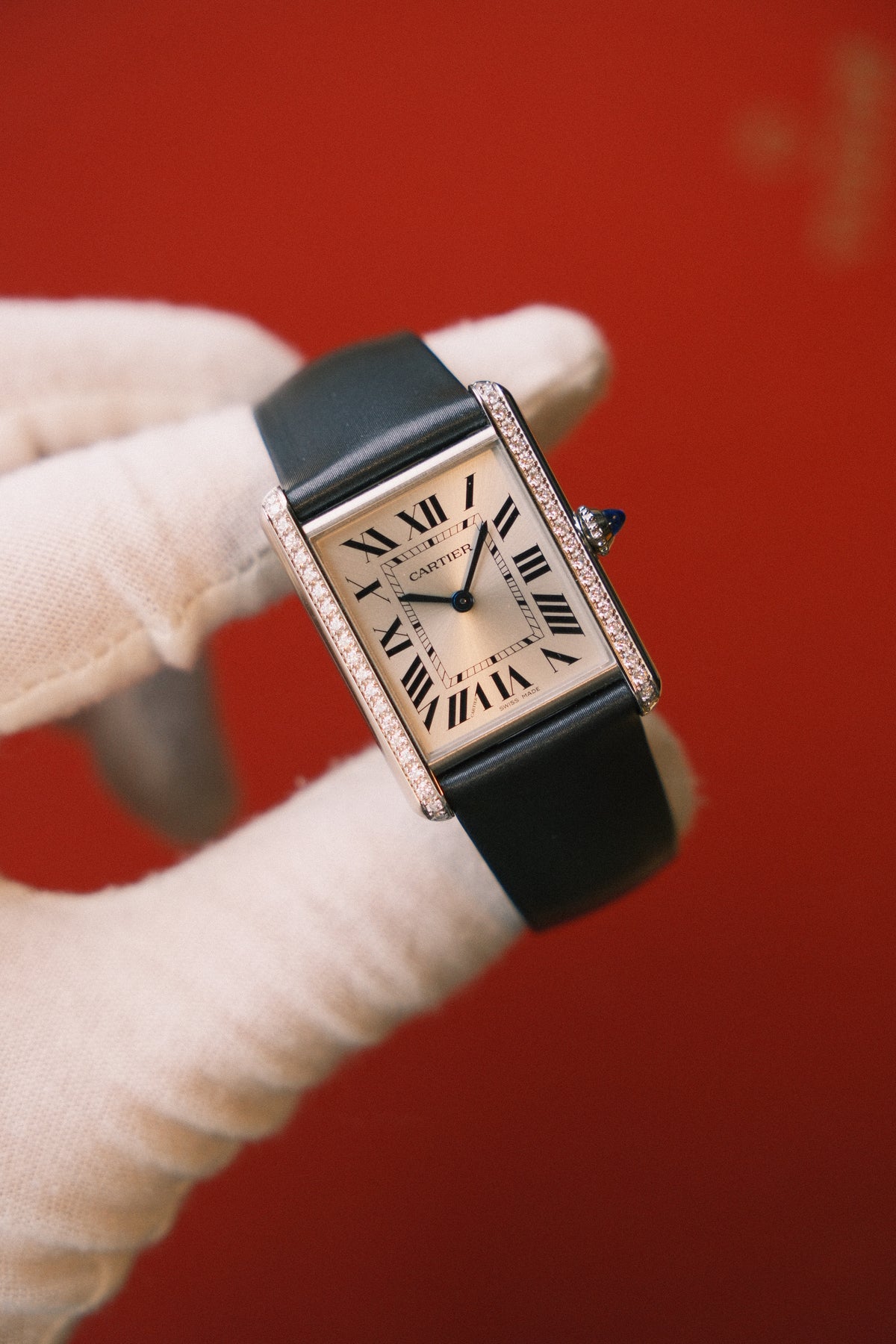 Cartier Diamond Tank Solo