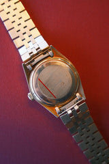 Rolex 1971 Datejust 36 Champagne Stick Dial on Jubilee