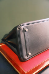 Hermés 2010 Birkin 30 Epsom Noir