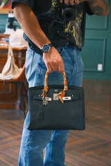 Hermés 2010 Birkin 30 Epsom Noir