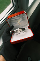 Cartier 2000’s Baingoire 18k Cream white Dial on
